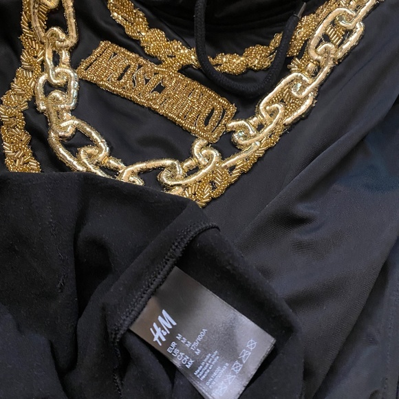 FULL LOOK Moschino H&M mens hoodie and pants set up rare item hm top and bottom - Picture 6 of 15